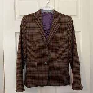 El Ganso women’s 100% Wool jacket with elbow patches size 38 Eu